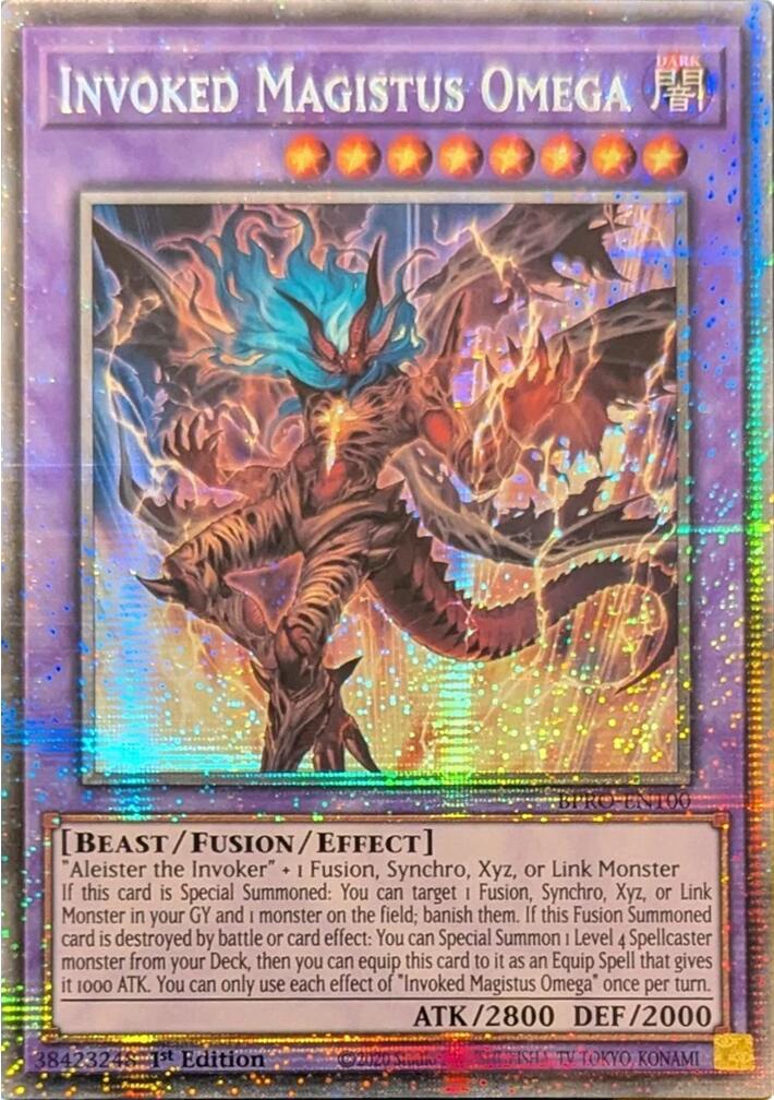 Invoked Magistus Omega (Starlight Rare) [BPRO-EN100] Starlight Rare | Total Play