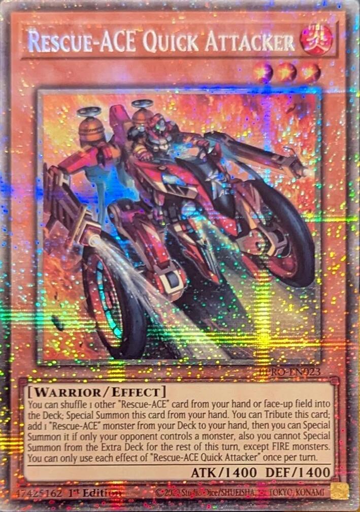 Rescue-ACE Quick Attacker (Starlight Rare) [BPRO-EN023] Starlight Rare | Total Play