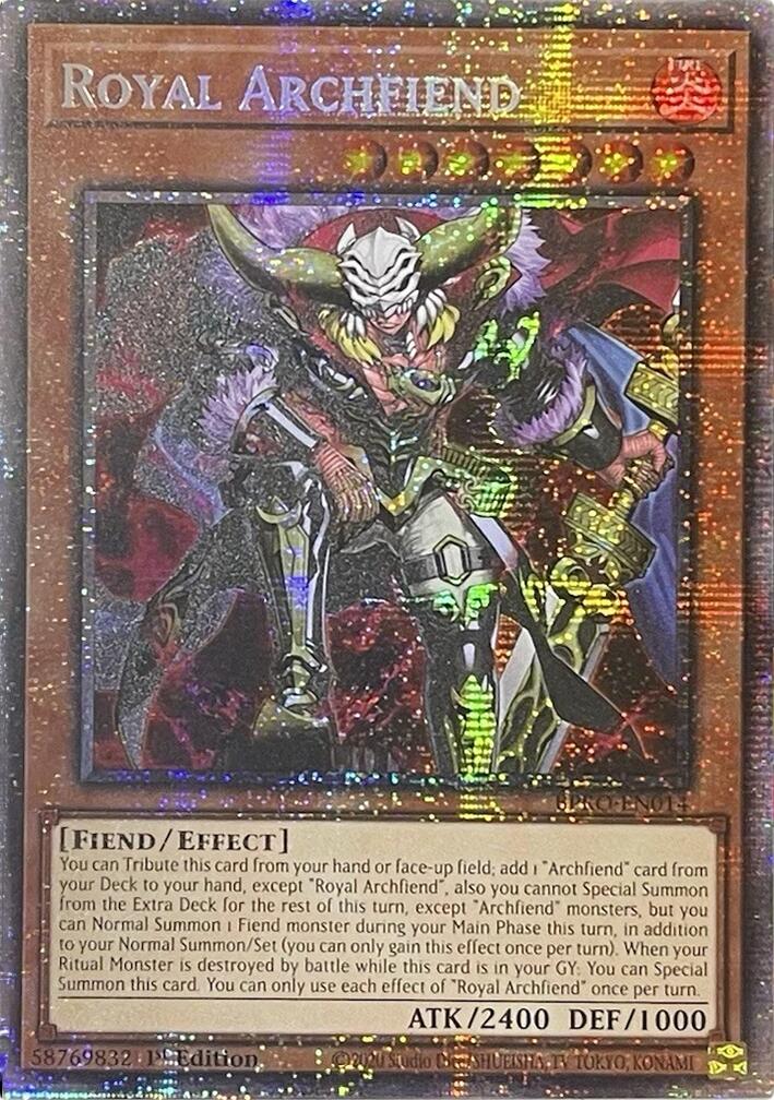 Royal Archfiend (Starlight Rare) [BPRO-EN014] Starlight Rare | Total Play