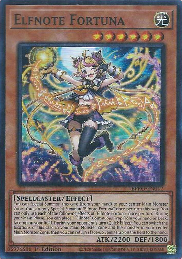 Elfnote Fortuna [BPRO-EN012] Super Rare | Total Play