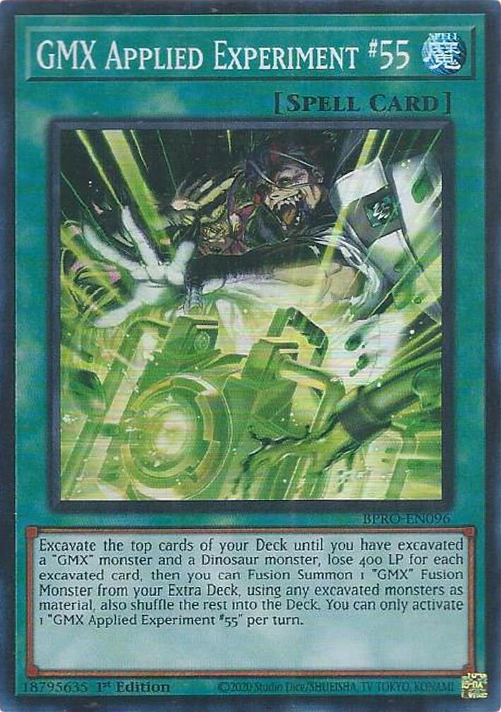 GMX Applied Experiment #55 [BPRO-EN096] Super Rare | Total Play