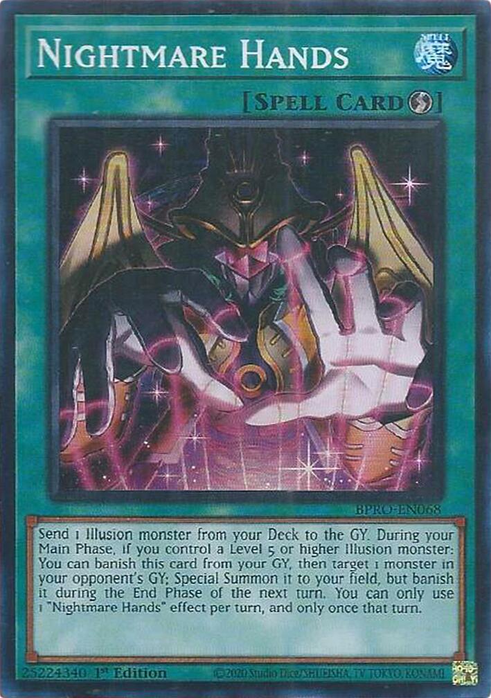 Nightmare Hands [BPRO-EN068] Super Rare | Total Play