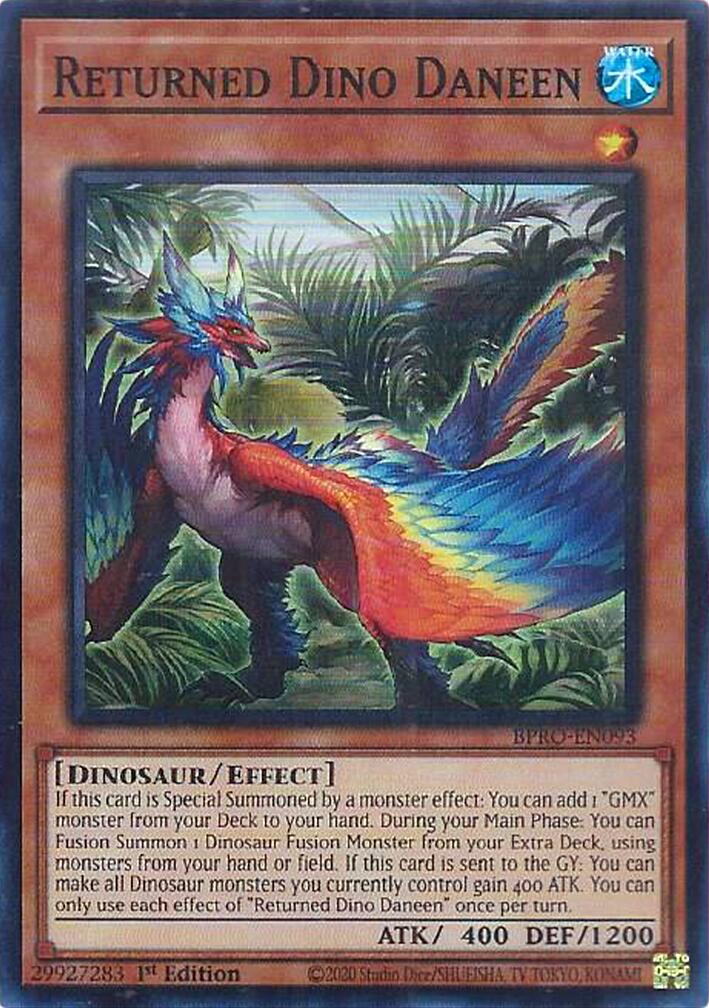 Returned Dino Daneen [BPRO-EN093] Super Rare | Total Play