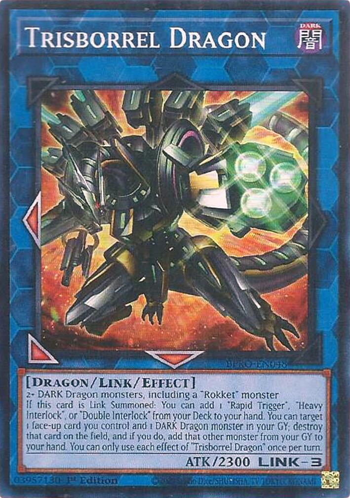 Trisborrel Dragon [BPRO-EN048] Super Rare | Total Play