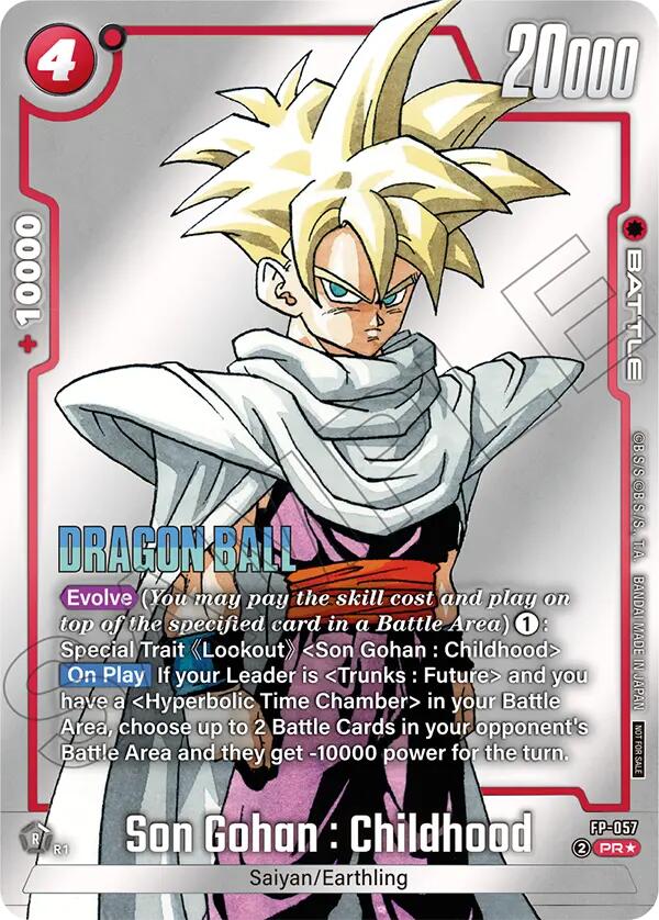 Son Gohan : Childhood (FP-057) (Tournament Pack MANGA ver. SPECIAL) [Fusion World Tournament Cards] | Total Play