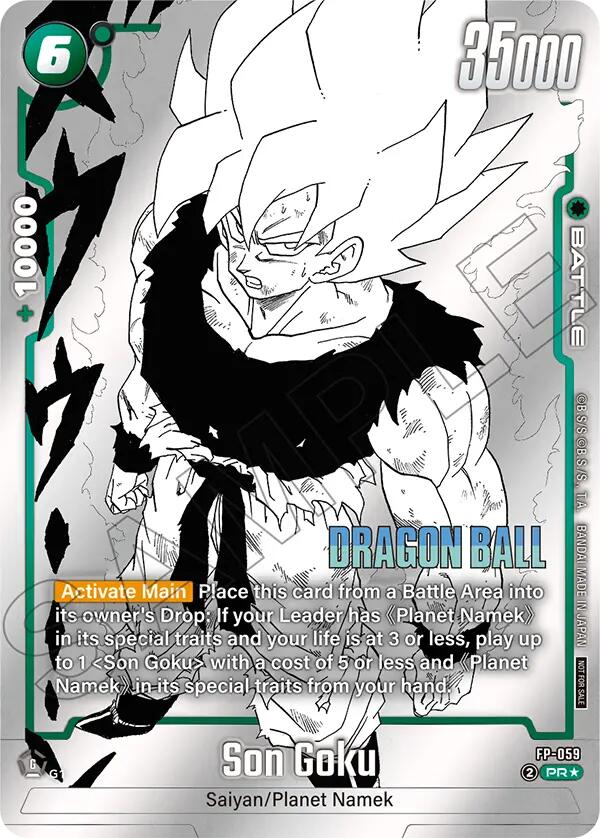 Son Goku (FP-059) (Tournament Pack MANGA ver. SPECIAL) [Fusion World Tournament Cards] | Total Play