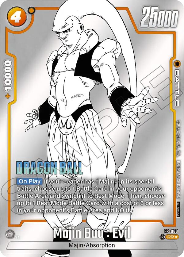 Majin Buu : Evil (FP-060) (Tournament Pack MANGA ver. SPECIAL) [Fusion World Tournament Cards] | Total Play