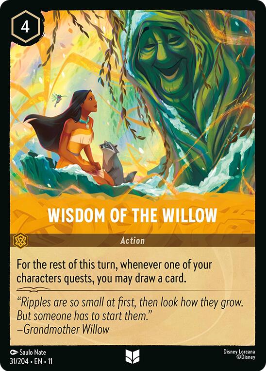 Wisdom of the Willow (31/204) [Winterspell] | Total Play
