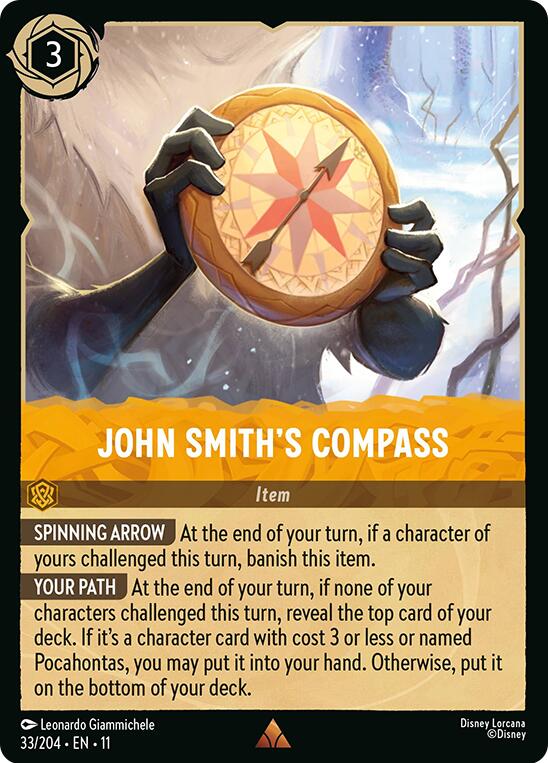 John Smith's Compass (33/204) [Winterspell] | Total Play