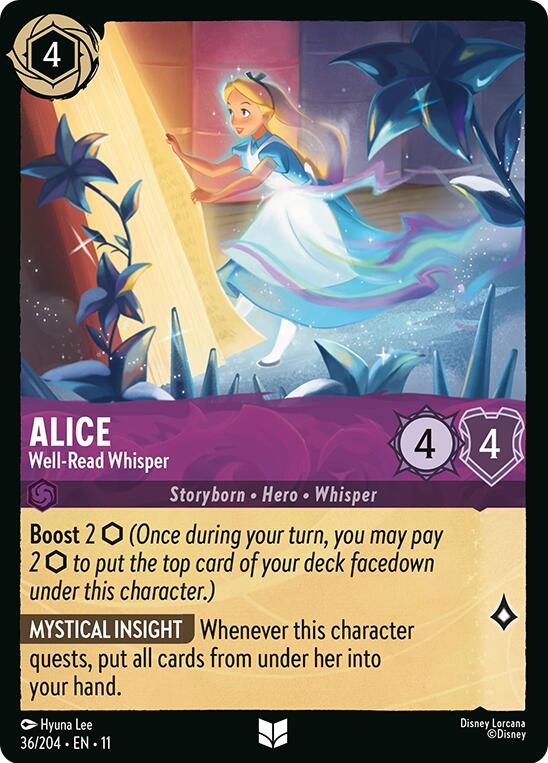 Alice - Well-Read Whisper (36/204) [Winterspell] | Total Play
