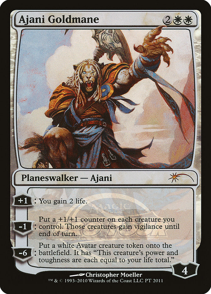 Ajani Goldmane (Pro Tour) [Pro Tour Promos] | Total Play