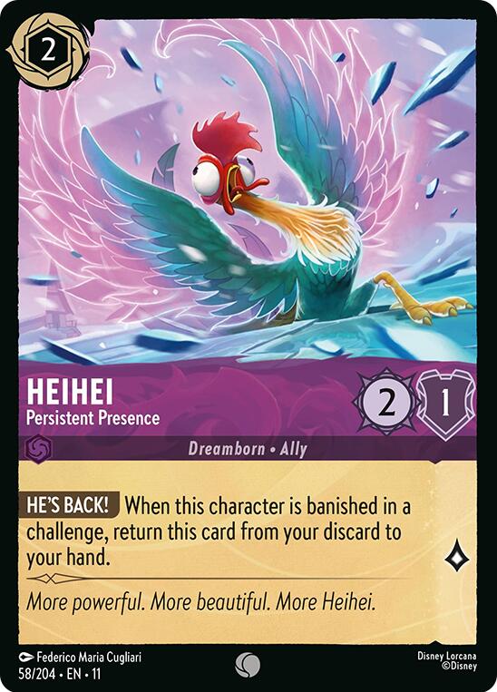 HeiHei - Persistent Presence (58/204) [Winterspell] | Total Play