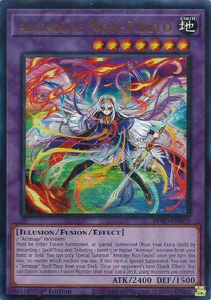 Artmage Non-Finito [BPRO-EN035] Ultra Rare | Total Play