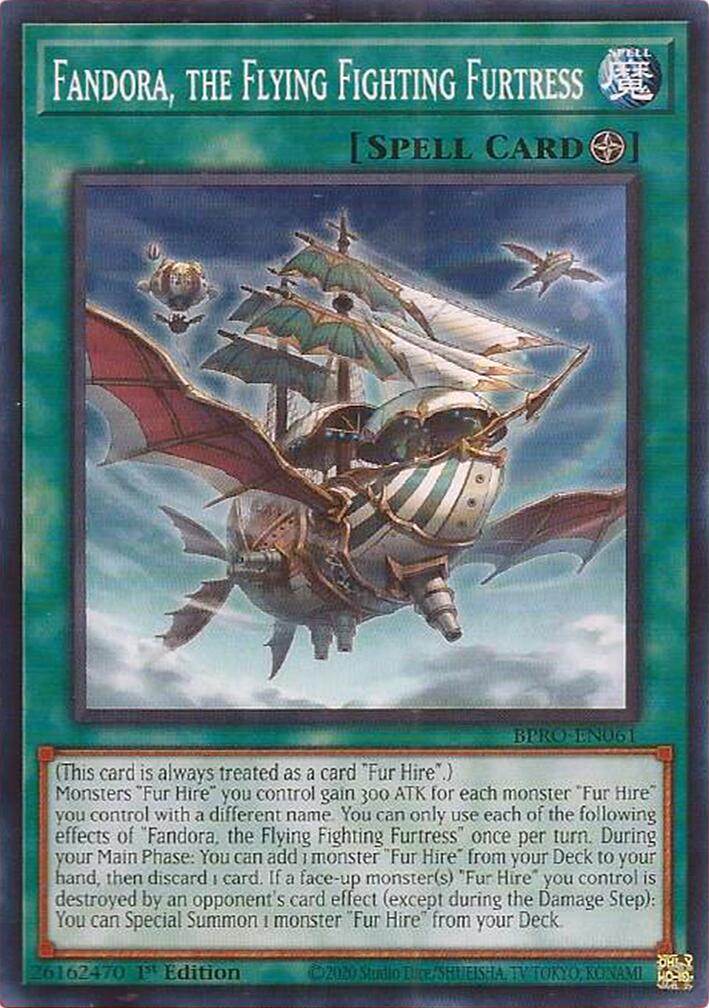 Fandora, the Flying Fighting Furtress [BPRO-EN061] Common | Total Play