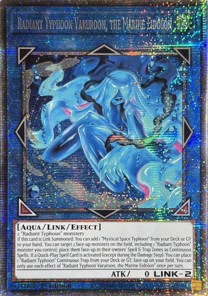 Radiant Typhoon Varuroon, the Marine Eidolon [BPRO-EN049] Starlight Rare | Total Play