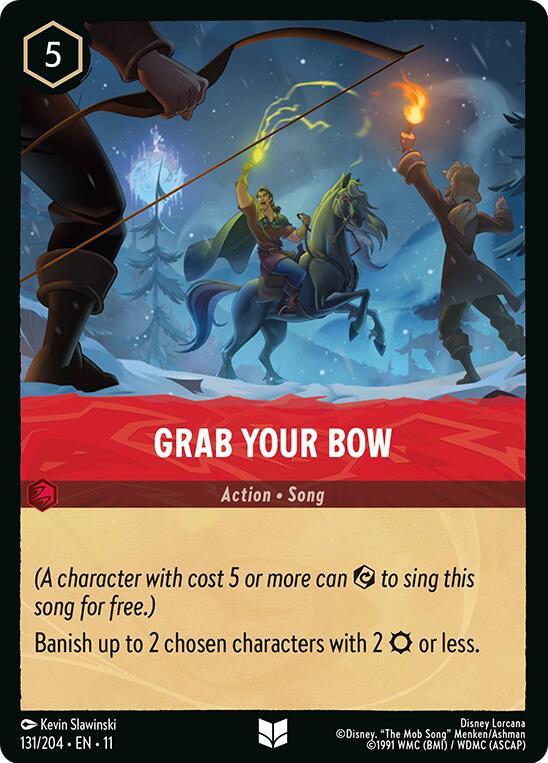 Grab Your Bow (131/204) [Winterspell] | Total Play
