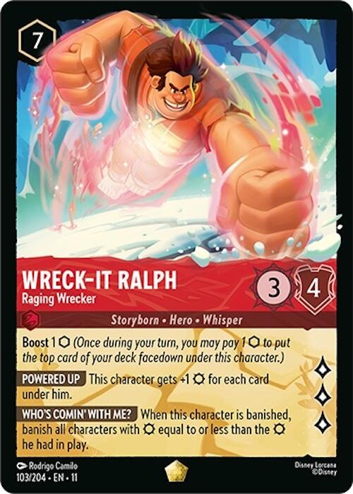 Wreck-It Ralph - Raging Wrecker (103/204) [Winterspell] | Total Play