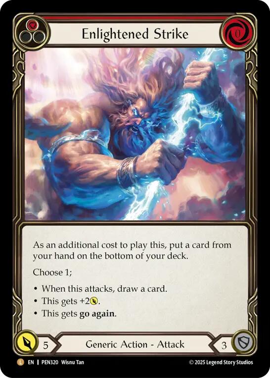 Enlightened Strike [PEN320] (Compendium of Rathe) | Total Play