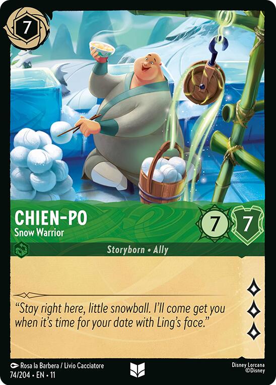 Chien-Po - Snow Warrior (74/204) [Winterspell] | Total Play