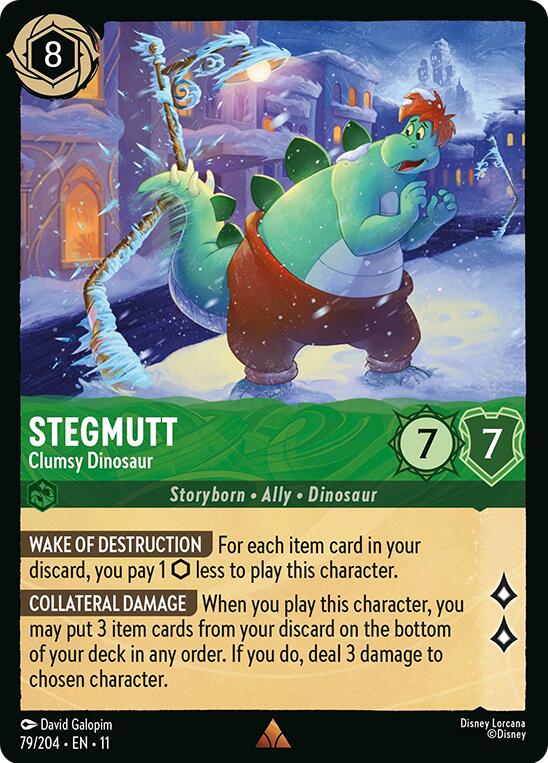 Stegmutt - Clumsy Dinosaur (79/204) [Winterspell] | Total Play