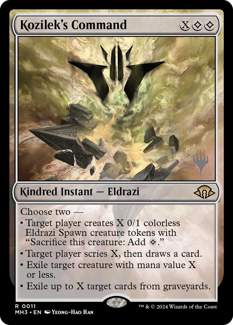 Kozilek's Command [Lorwyn Eclipsed Promos] | Total Play