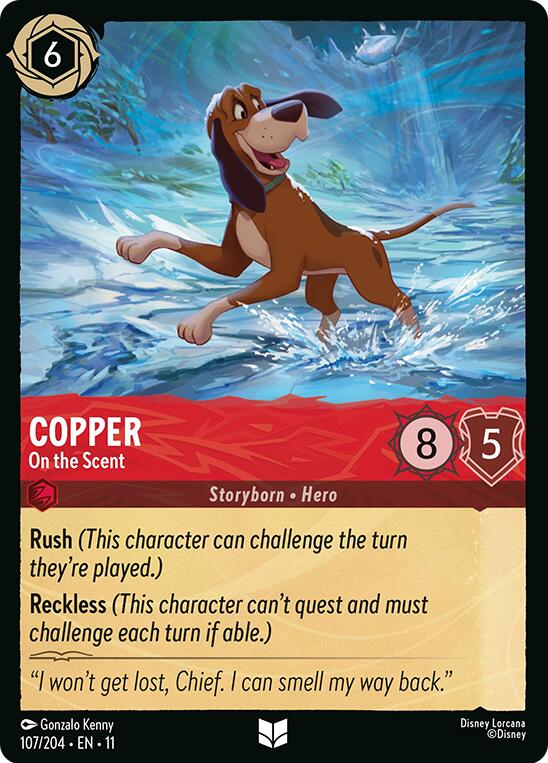 Copper - On the Scent (107/204) [Winterspell] | Total Play