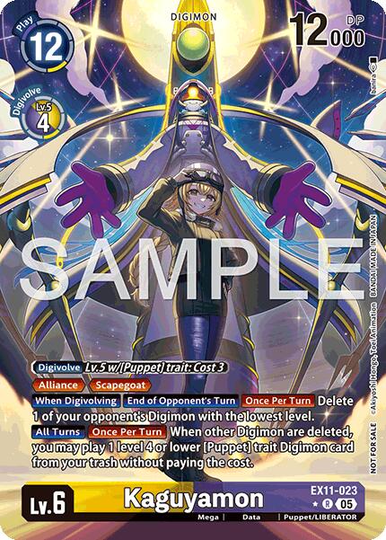 Kaguyamon [EX11-023] (Box Topper) [Dawn of Liberator] | Total Play
