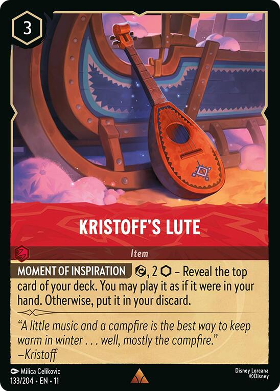 Kristoff's Lute (133/204) [Winterspell] | Total Play