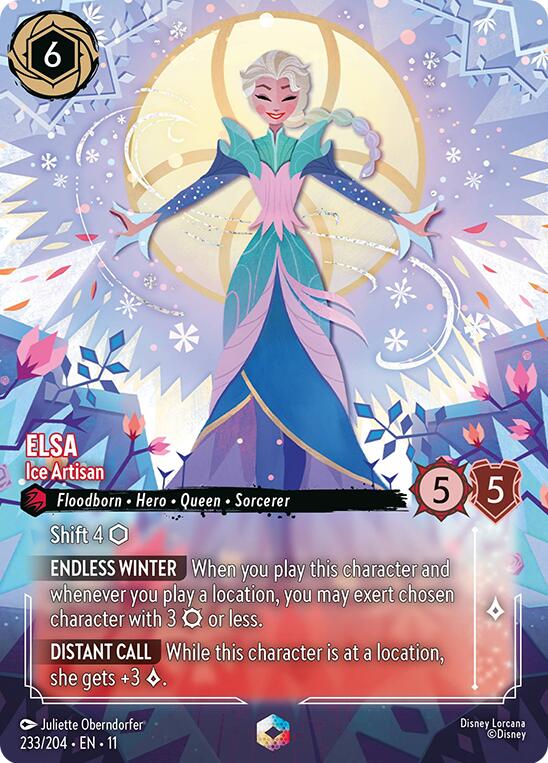 Elsa - Ice Artisan (Enchanted) (233/204) [Winterspell] | Total Play
