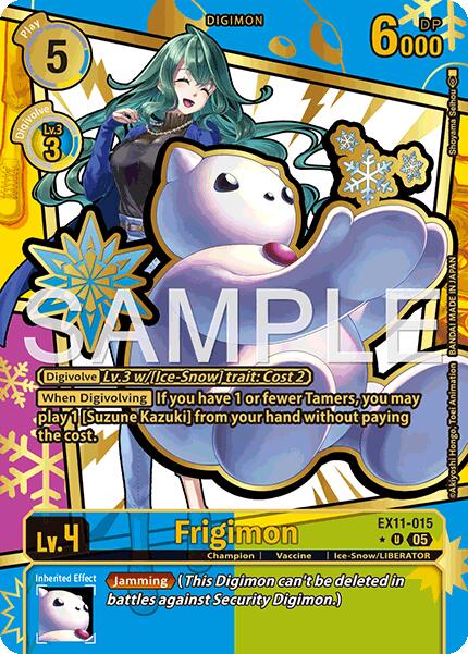 Frigimon [EX11-015] (Rare Pull) [Dawn of Liberator] | Total Play