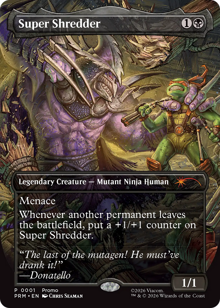 Super Shredder (Borderless) [Spotlight Series] | Total Play