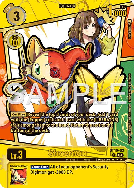 Shoemon [ST19-03] (Rare Pull) [Dawn of Liberator] | Total Play