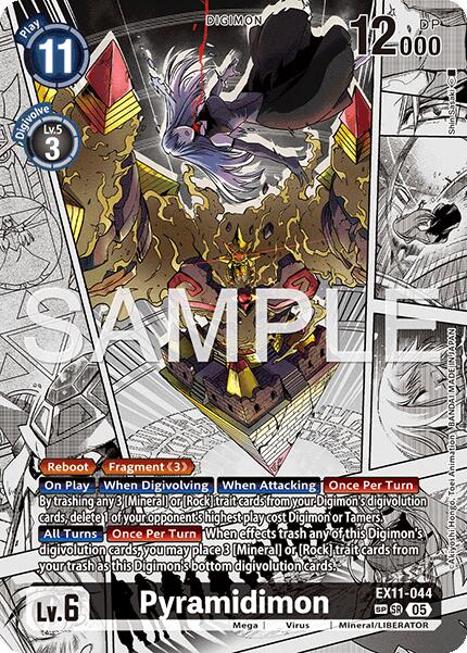 Pyramidimon [EX11-044] (SP) [Dawn of Liberator] | Total Play