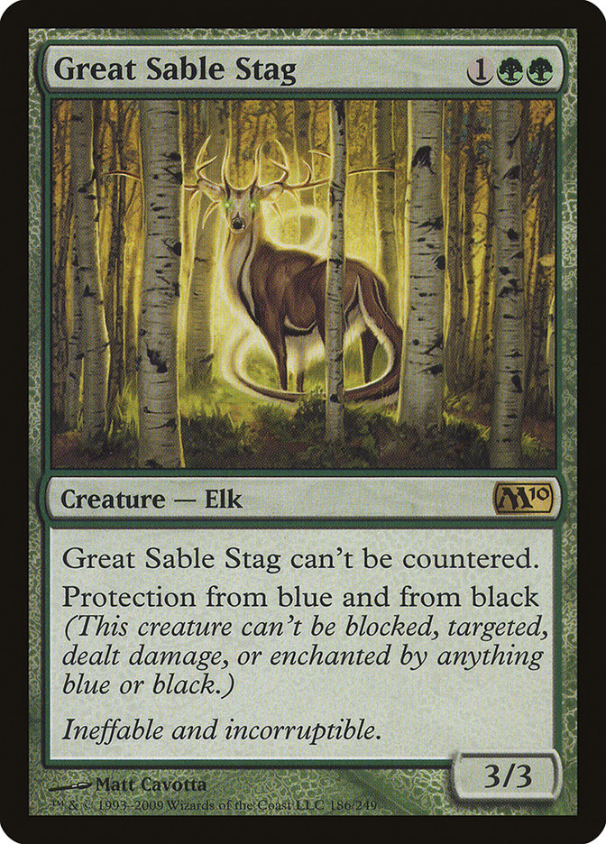 Great Sable Stag [Magic 2010] | Total Play