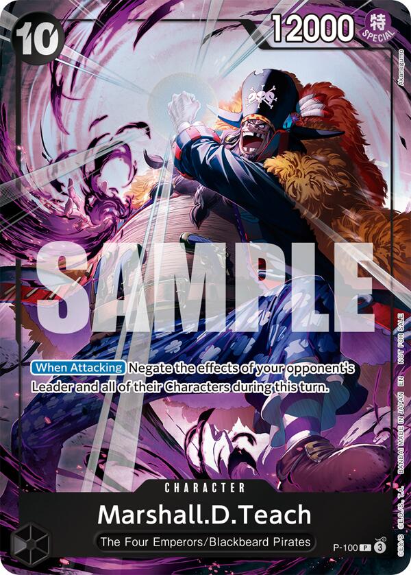 Marshall.D.Teach (Event Pack Vol. 8) [One Piece Promotion Cards] | Total Play