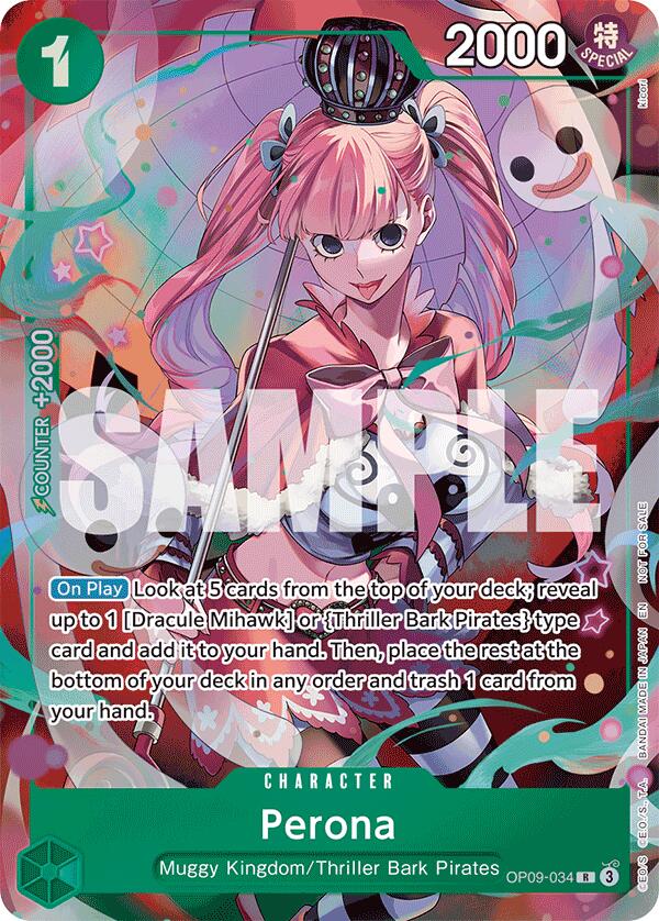 Perona (OP09-034) [Starter Deck: Film Edition] | Total Play