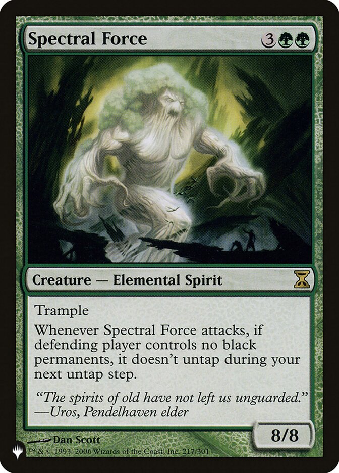 Spectral Force [The List] | Total Play