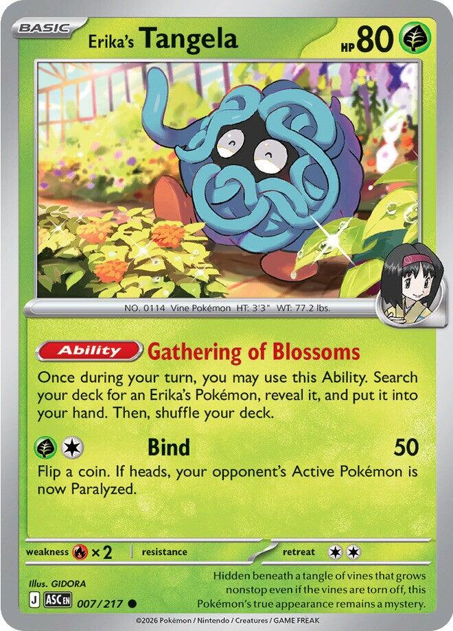 Erika's Tangela (007/217) [Mega Evolution: Ascended Heroes] | Total Play