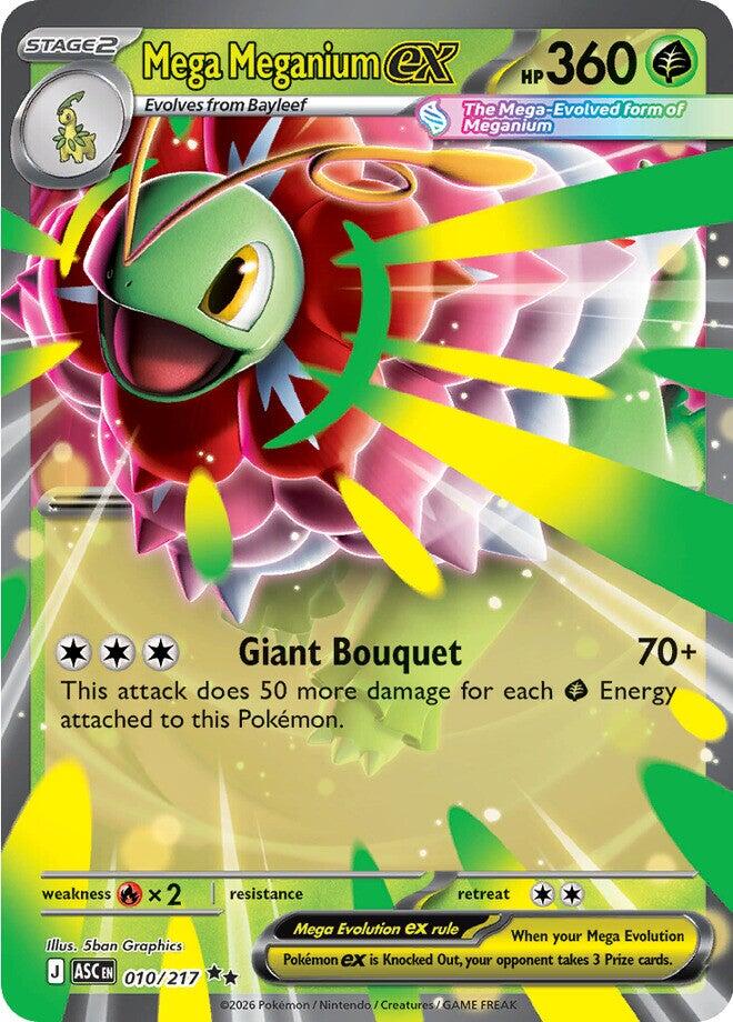 Mega Meganium ex (010/217) [Mega Evolution: Ascended Heroes] | Total Play