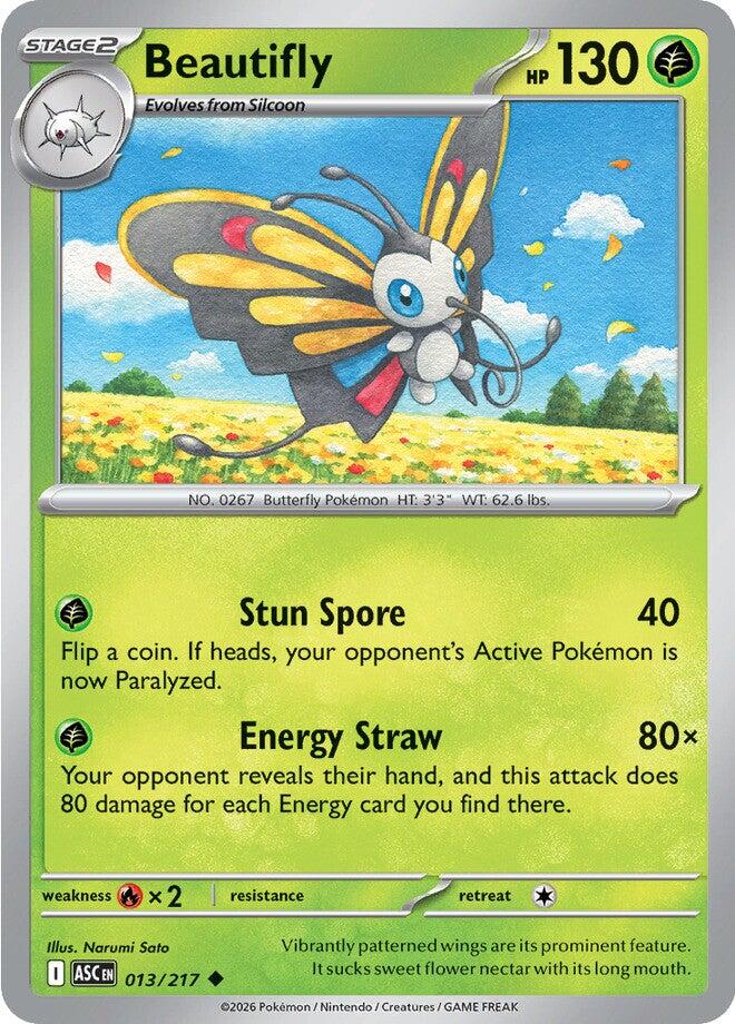 Beautifly (013/217) [Mega Evolution: Ascended Heroes] | Total Play