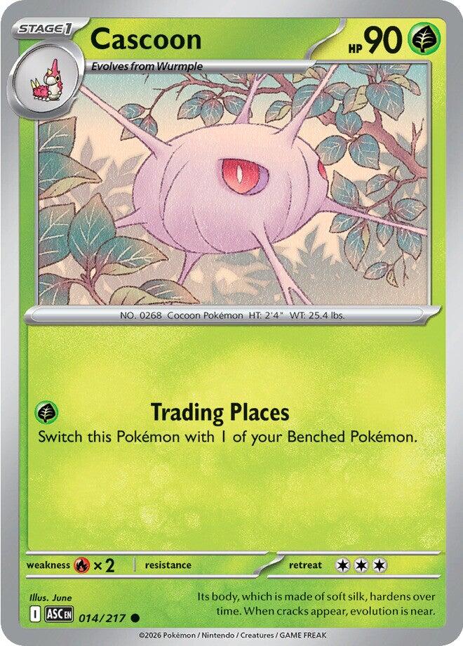 Cascoon (014/217) [Mega Evolution: Ascended Heroes] | Total Play