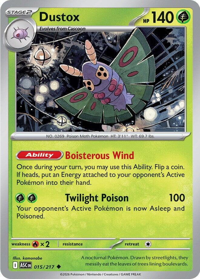 Dustox (015/217) [Mega Evolution: Ascended Heroes] | Total Play