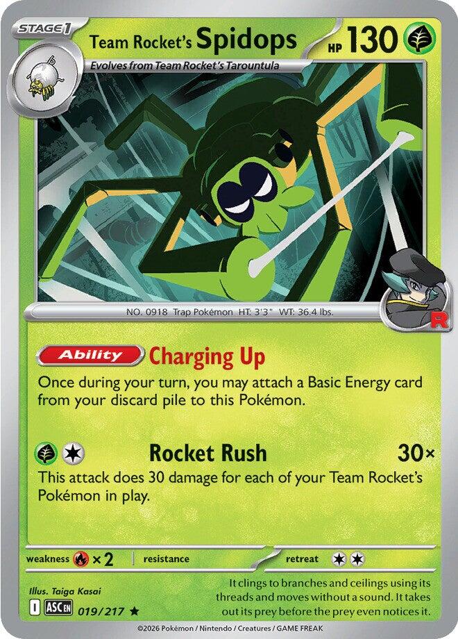Team Rocket's Spidops (019/217) [Mega Evolution: Ascended Heroes] | Total Play
