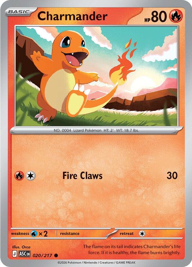 Charmander (020/217) [Mega Evolution: Ascended Heroes] | Total Play