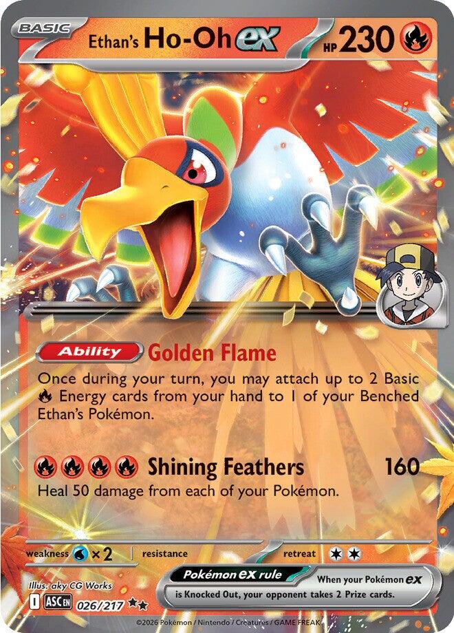 Ethan's Ho-Oh ex (026/217) [Mega Evolution: Ascended Heroes] | Total Play