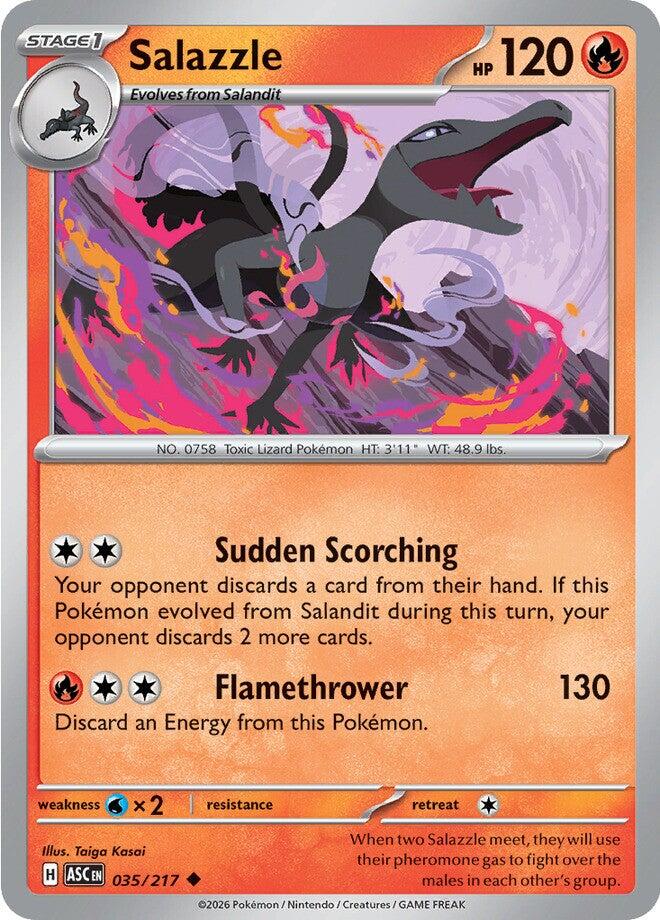 Salazzle (035/217) [Mega Evolution: Ascended Heroes] | Total Play