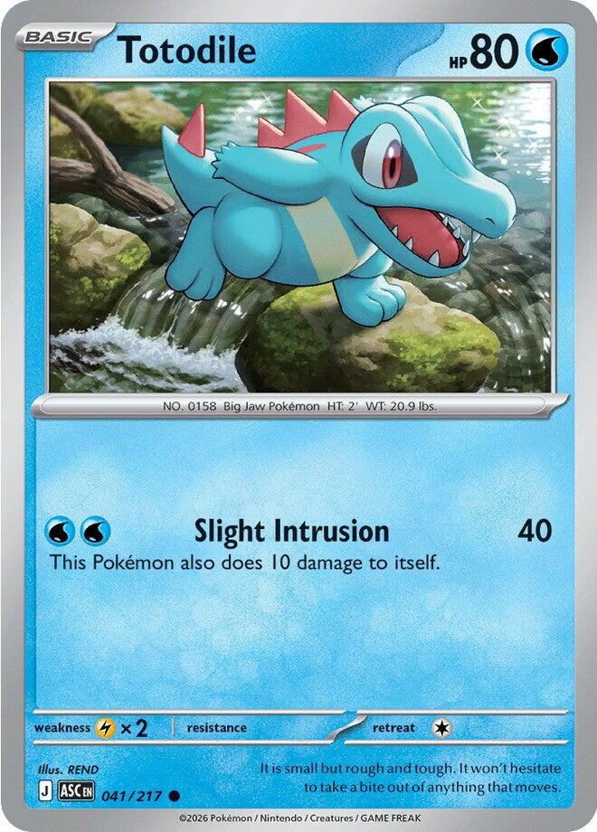 Totodile (041/217) [Mega Evolution: Ascended Heroes] | Total Play