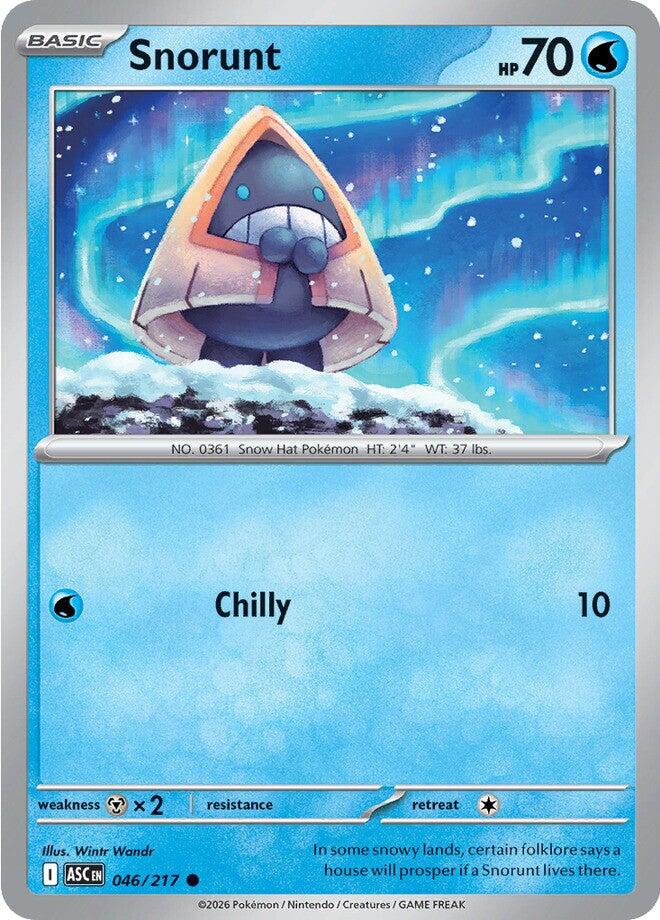 Snorunt (046/217) [Mega Evolution: Ascended Heroes] | Total Play