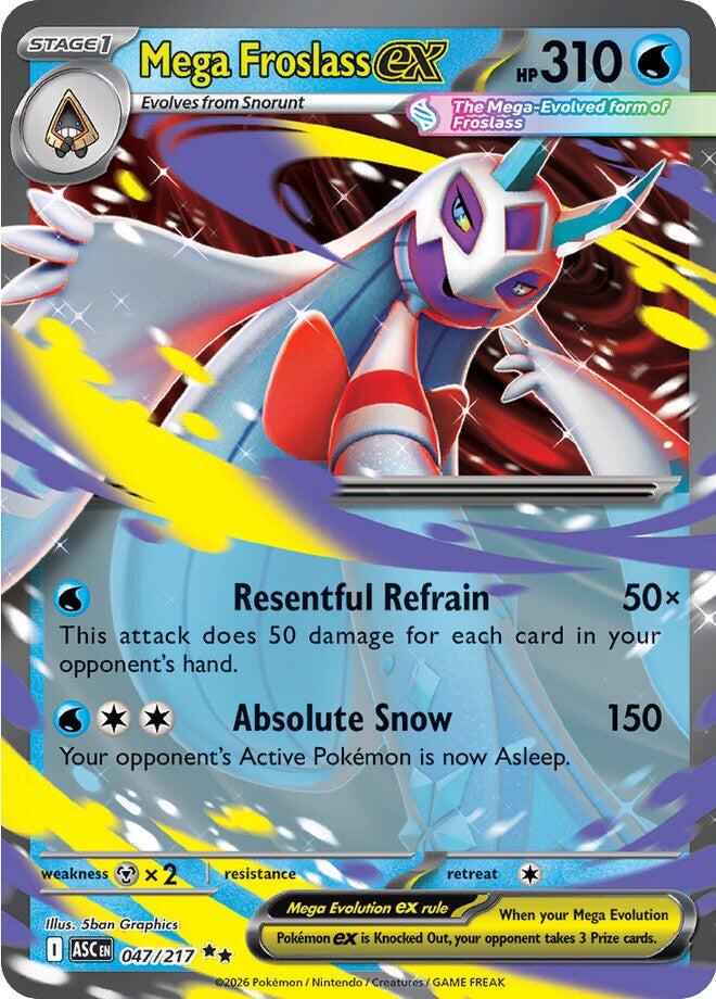 Mega Froslass ex (047/217) [Mega Evolution: Ascended Heroes] | Total Play
