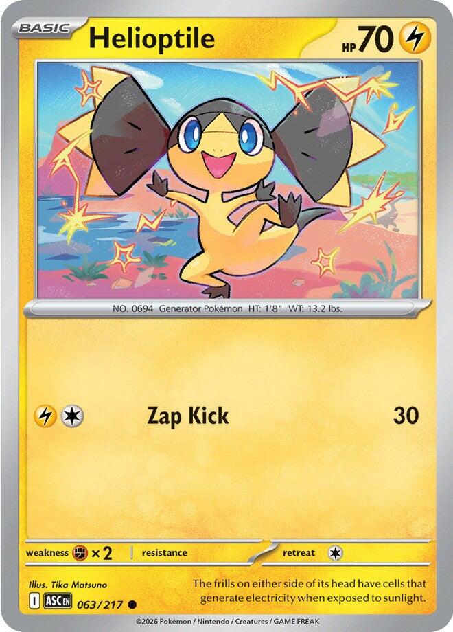 Helioptile (063/217) [Mega Evolution: Ascended Heroes] | Total Play
